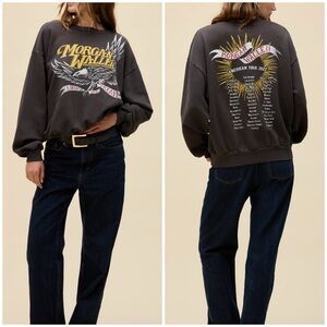 NWT Daydreamer Morgan Wallen Classic Eagle Oversized Crew Sweatshirt - XS/S *IR*